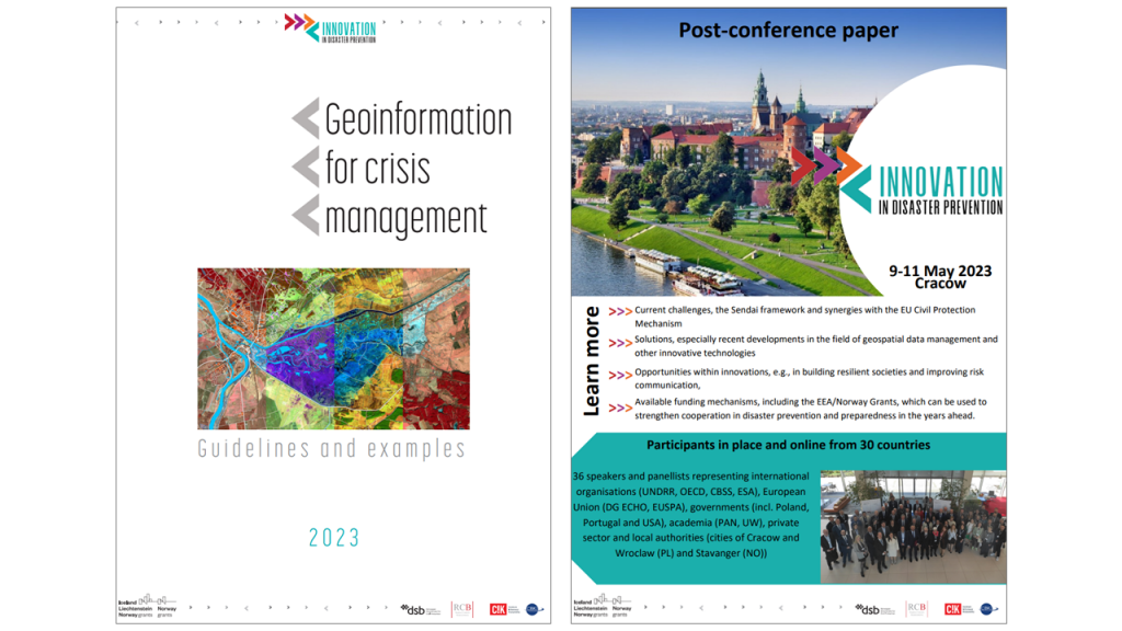 Innovation in Disaster Prevention – post-conference publications available